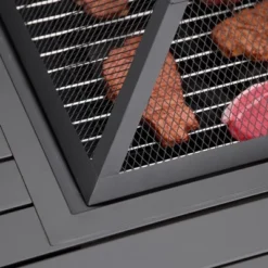 Outsunny 34" X 32" Outdoor Fire Pits, Portable Wood Burning Camping Fire Pit With Spark Screen, BBQ Grate Poker, And Rain Cover For Camping, Black 9 Outsunny 34" X 32" Outdoor Fire Pits, Portable Wood Burning Camping Fire Pit With Spark Screen, BBQ Grate Poker, And Rain Cover For Camping, Black -OUTSUNNY Sales Store GUEST a3f90988 fb86 4b0f 896c 2ad135e2c54e