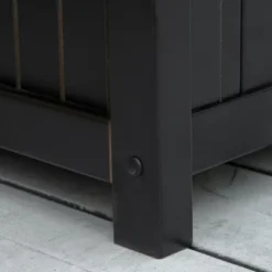 Outsunny Outdoor Wooden Storage Bench Deck Box, Wood Patio Furniture, 43 Gallon Pool Storage Bin Container With Cloth, Backrest, Armrests, Star, Black 8 Outsunny Outdoor Wooden Storage Bench Deck Box, Wood Patio Furniture, 43 Gallon Pool Storage Bin Container With Cloth, Backrest, Armrests, Star, Black -OUTSUNNY Sales Store GUEST a5bb7db3 9267 4184 878f fb28d082b45c