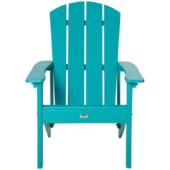 Outsunny Plastic Adirondack Chair, Outdoor Fire Pit Seating HDPE Lounger Chair With High Back And Wide Seat For Patio, Backyard, Garden -OUTSUNNY Sales Store GUEST a6a8b49e 50ae 400e aeff c005e65ce019