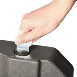 Outsunny 4-Piece 175lb Cantilever Patio Umbrella Base Weights For Offset Hanging Umbrella, HDPE Umbrella Weights For Cross Base Stand, Brown -OUTSUNNY Sales Store GUEST a6c7e291 059f 42b8 95b3 fb0b1eac6f71