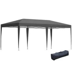 Outsunny 10' X 20' Pop Up Canopy With Sturdy Frame, UV Fighting Roof, Carry Bag For Patio, Backyard, Beach, Garden 24 Outsunny 10' X 20' Pop Up Canopy With Sturdy Frame, UV Fighting Roof, Carry Bag For Patio, Backyard, Beach, Garden -OUTSUNNY Sales Store GUEST a6ee707a 5e93 4497 872e 203383f523ab