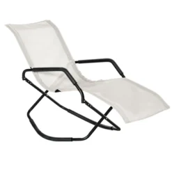 Outsunny Garden Rocking Sun Lounger Outdoor Zero-gravity Folding Reclining Rocker Lounge Chair For Sunbathing 14 Outsunny Garden Rocking Sun Lounger Outdoor Zero-gravity Folding Reclining Rocker Lounge Chair For Sunbathing -OUTSUNNY Sales Store GUEST a8944fbc af59 4d46 b621 45c7a63d34d0