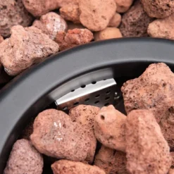 Outsunny 36" Firepit Table For Outside, 50,000 BTU Large Rectangular Stone Gas Firepit With Lava Rocks & Rain Cover, Fits 20lb Tank, Gray -OUTSUNNY Sales Store GUEST aa149a2f 8f5e 4303 b935 b1942e848b2b