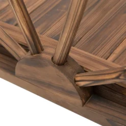 Outsunny 3.3ft Wooden Garden Bridge Arc Footbridge With Half-Wheel Style Railings & Solid Fir Construction, Stained Wood 10 Outsunny 3.3ft Wooden Garden Bridge Arc Footbridge With Half-Wheel Style Railings & Solid Fir Construction, Stained Wood -OUTSUNNY Sales Store GUEST ac16dbdd 5ae7 4ad5 b667 27c4b8b8a6c4