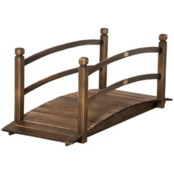 Outsunny 4.7' Garden Bridge, Arc Wood Footbridge, Decorative Pond Bridge With Side Rails 12 Outsunny 4.7' Garden Bridge, Arc Wood Footbridge, Decorative Pond Bridge With Side Rails -OUTSUNNY Sales Store GUEST c05e899a a1d9 4ec2 b6cb 080c4691956c