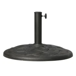 Outsunny 22" 42 Lbs Round Resin Umbrella Base Stand Market Parasol Holder With Beautiful Decorative Pattern & Easy Setup, Bronze 7 Outsunny 22" 42 Lbs Round Resin Umbrella Base Stand Market Parasol Holder With Beautiful Decorative Pattern & Easy Setup, Bronze -OUTSUNNY Sales Store GUEST c165479c fea5 426b ab9e 77ec38e3c0dd