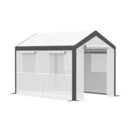 Outsunny Outdoor Walk-In Tunnel Greenhouse Garden Warm Hot House With Roll Up Windows, Zippered Door, & Weather Cover -OUTSUNNY Sales Store GUEST c4d2885e 06c3 4a9d a1c8 6c1cdb020cbd
