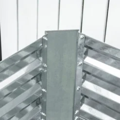 Outsunny Raised Garden Bed, Galvanized Elevated Planter Box With 2 Trellis Tomato Cages, Reinforcing Rods, 4' X 3' X 2', Silver 9 Outsunny Raised Garden Bed, Galvanized Elevated Planter Box With 2 Trellis Tomato Cages, Reinforcing Rods, 4' X 3' X 2', Silver -OUTSUNNY Sales Store GUEST cdff9113 4946 4403 906f 6f71fac33ce0