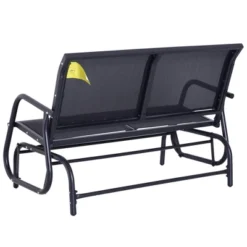 Outsunny 2-Person Outdoor Glider Bench Patio Double Swing Rocking Chair Loveseat W/Power Coated Steel Frame For Backyard Garden Porch 13 Outsunny 2-Person Outdoor Glider Bench Patio Double Swing Rocking Chair Loveseat W/Power Coated Steel Frame For Backyard Garden Porch -OUTSUNNY Sales Store GUEST d51b1142 6372 4272 9343 f60904a34c31