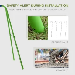 Outsunny Swing Set With Glider, Two Swing Seats And Adjustable Height, Outdoor Sturdy A-Frame Suitable For Playground, Backyard 14 Outsunny Swing Set With Glider, Two Swing Seats And Adjustable Height, Outdoor Sturdy A-Frame Suitable For Playground, Backyard -OUTSUNNY Sales Store GUEST d9e16265 564d 4613 8518 17206c16c369