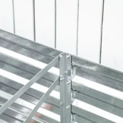 Outsunny Raised Garden Bed, Galvanized Elevated Planter Box With 2 Trellis Tomato Cages, Reinforcing Rods, 4' X 3' X 2', Silver 8 Outsunny Raised Garden Bed, Galvanized Elevated Planter Box With 2 Trellis Tomato Cages, Reinforcing Rods, 4' X 3' X 2', Silver -OUTSUNNY Sales Store GUEST da13e355 2357 48e7 bb07 21d960578519