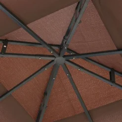 Outsunny 10'x10' Outdoor Gazebo, Double Tiered Canopy Tent With Mosquito Netting, And Steel Frame For Patio, Backyards And Parties, Coffee -OUTSUNNY Sales Store GUEST ddf4f88a 781e 4c5a b7a6 0c4ea2bb7cd1