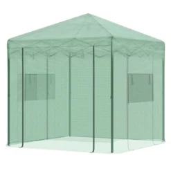 OutsunnyPortable Pop-up Walk-in Greenhouse With Roll-up Door 12 OutsunnyPortable Pop-up Walk-in Greenhouse With Roll-up Door -OUTSUNNY Sales Store GUEST de35caa5 7e8e 448f 975f 6f81ac105d0a