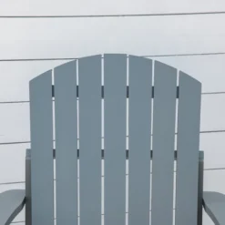 Outsunny Oversized Adirondack Chair, Outdoor Fire Pit And Porch Seating, Classic Log Lounge W/ Built-in Cupholder For Patio, Garden, Lawn, Dark Gray 9 Outsunny Oversized Adirondack Chair, Outdoor Fire Pit And Porch Seating, Classic Log Lounge W/ Built-in Cupholder For Patio, Garden, Lawn, Dark Gray -OUTSUNNY Sales Store GUEST e0284a31 d521 493f bf01 9d4e279fe221