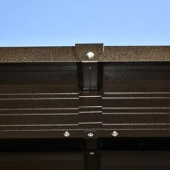 Outsunny 10' X12' Hardtop Gazebo With Aluminum Frame, Permanent Metal Roof Gazebo Canopy With 2 Hooks, Curtains And Netting For Garden -OUTSUNNY Sales Store GUEST e140091d 8550 488b b0ce 88394c08ecbd