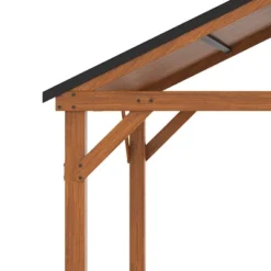 Outsunny 12' X 11' Hardtop Gazebo Canopy With Solid Wooden Frame And Waterproof Asphalt Roof, For Patio, Backyard, Deck, Porch, Brown -OUTSUNNY Sales Store GUEST e4af5baf 174a 4e8b b0e6 bf87bbf0fe79