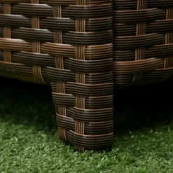 Outsunny Patio Wicker Storage Bench, Cushioned Outdoor PE Rattan Patio Furniture, Assisted Easy Open, Two-In-One Seat Box With Handles Seat, Red -OUTSUNNY Sales Store GUEST eab2f9e5 23c8 4721 b3a6 9d3cd599cc90