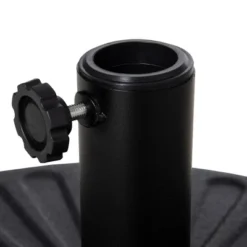 Outsunny Fillable Patio Umbrella Base Stand, Round Plastic Umbrella Holder For Outdoor, Patio, Garden, Deck And Beach, Fit Dia 38mm Pole, Black 8 Outsunny Fillable Patio Umbrella Base Stand, Round Plastic Umbrella Holder For Outdoor, Patio, Garden, Deck And Beach, Fit Dia 38mm Pole, Black -OUTSUNNY Sales Store GUEST f1500e69 1f1f 44ec b22e 8b0fa1f0a39e