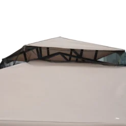 Outsunny 10' X 10' Patio Gazebo Outdoor Canopy Shelter With 2-Tier Roof And Netting, Steel Frame For Garden, Lawn, Backyard And Deck -OUTSUNNY Sales Store GUEST f5edcdc3 c4de 42f5 8ac7 d21e2df8b8c8