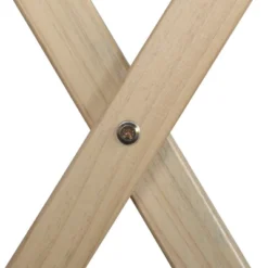 Outsunny 3 Pieces Patio Folding Bistro Set, Outdoor Pine Wood Table And Chairs Set With Tie-on Cushion & Square Coffee Table, Dark Blue -OUTSUNNY Sales Store GUEST fad636c4 5846 4a55 a678 4f73dcc4c8cf